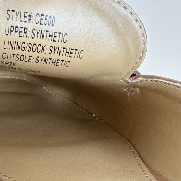 J.Crew Slip On Mules Cedar Wood Tan Classic Preppy Casual Womens US 7 NEW - Picture 9 of 14